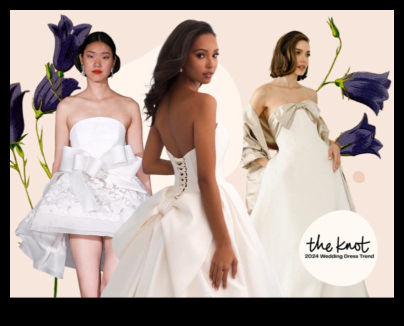 Modernas kaklasaites kāzu modes paziņojumi, kas sniedz paziņojumu 2 Modernas kaklasaites: Bridal Couture paziņojumi