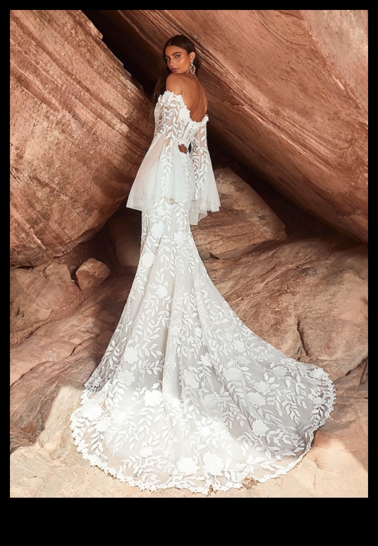 Boho Beauty Nature's čuksti kāzu kleitas šarmā 3 Boho Beauty: dabas čuksti kāzu kleitas šarmā