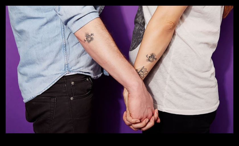 Saistīts uz mūžu: pāra tetovējumi, kas atspoguļo mūžīgo mīlestību