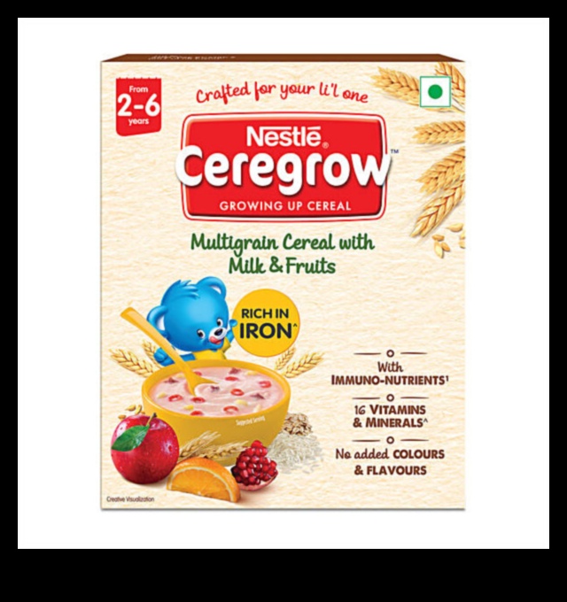 Tīras aukslējas: ar uzturvielām bagāta zīdaiņu barība augošam ķermenim