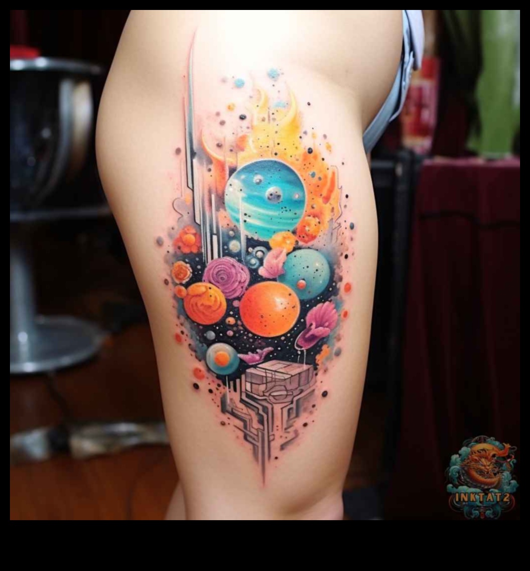 Ārpus robežām: neierobežotu jēdzienu izpēte mūsdienu tetovējumu dizainā