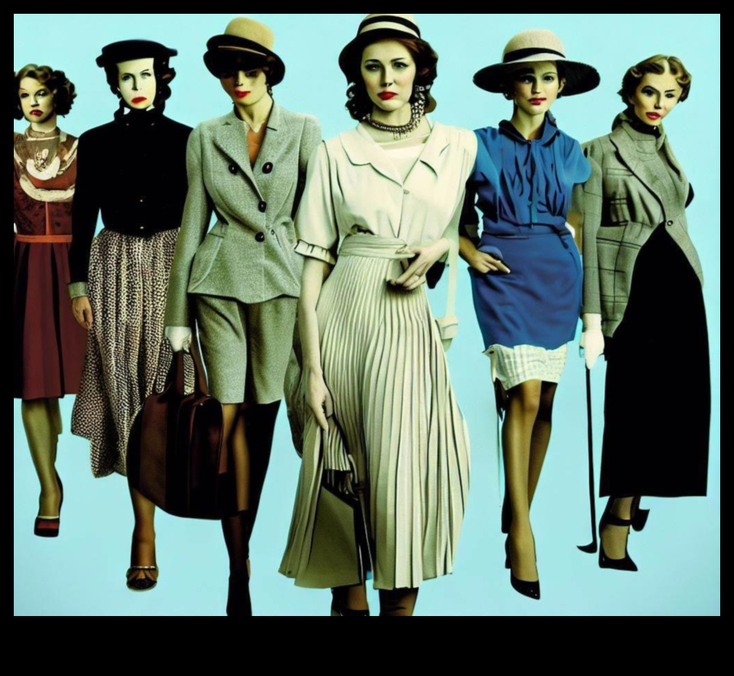 Era Elegance Mūžīgs ceļojums cauri senajai modei 3 Era Elegance: retro tērpi graciozam modes ceļojumam