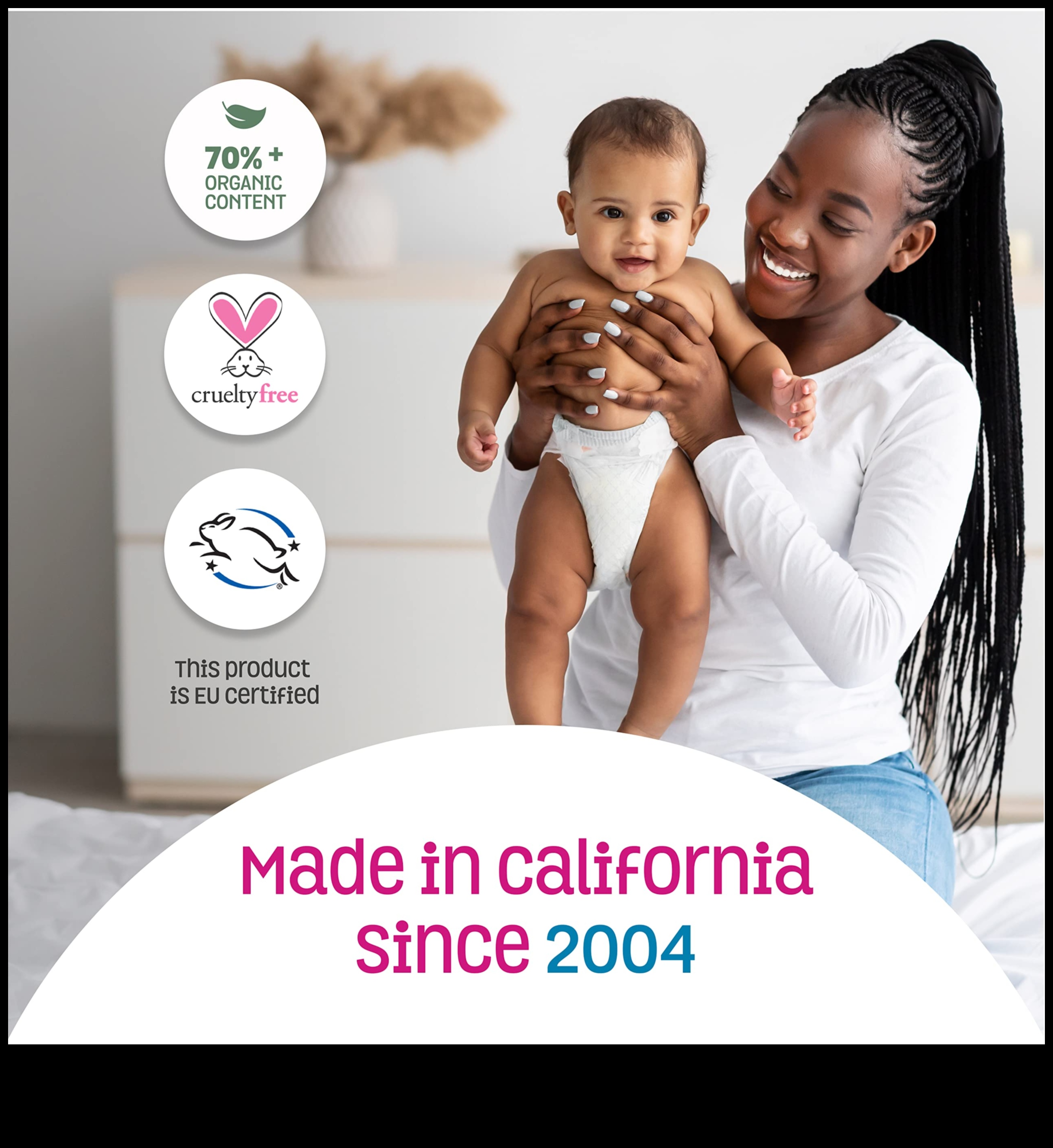 Nature's Nursery Organic Solutions for Baby Health Droši, dabiski un maigi produkti jūsu mazajam 5 Nature's Nursery: organiski risinājumi mazuļa veselībai