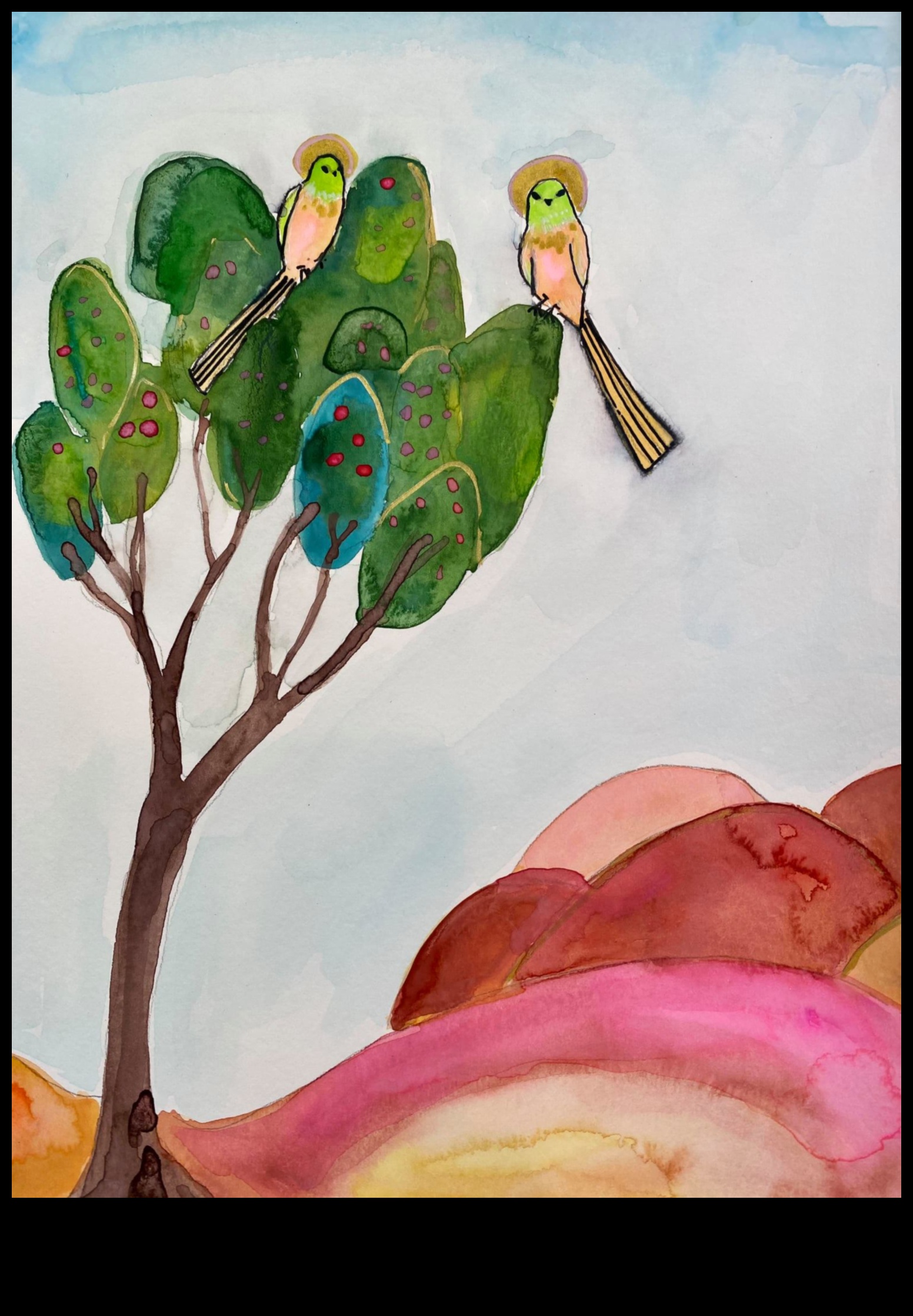 Akvareļu brīnumi: iedziļinieties plūstošās mākslas skaistumā