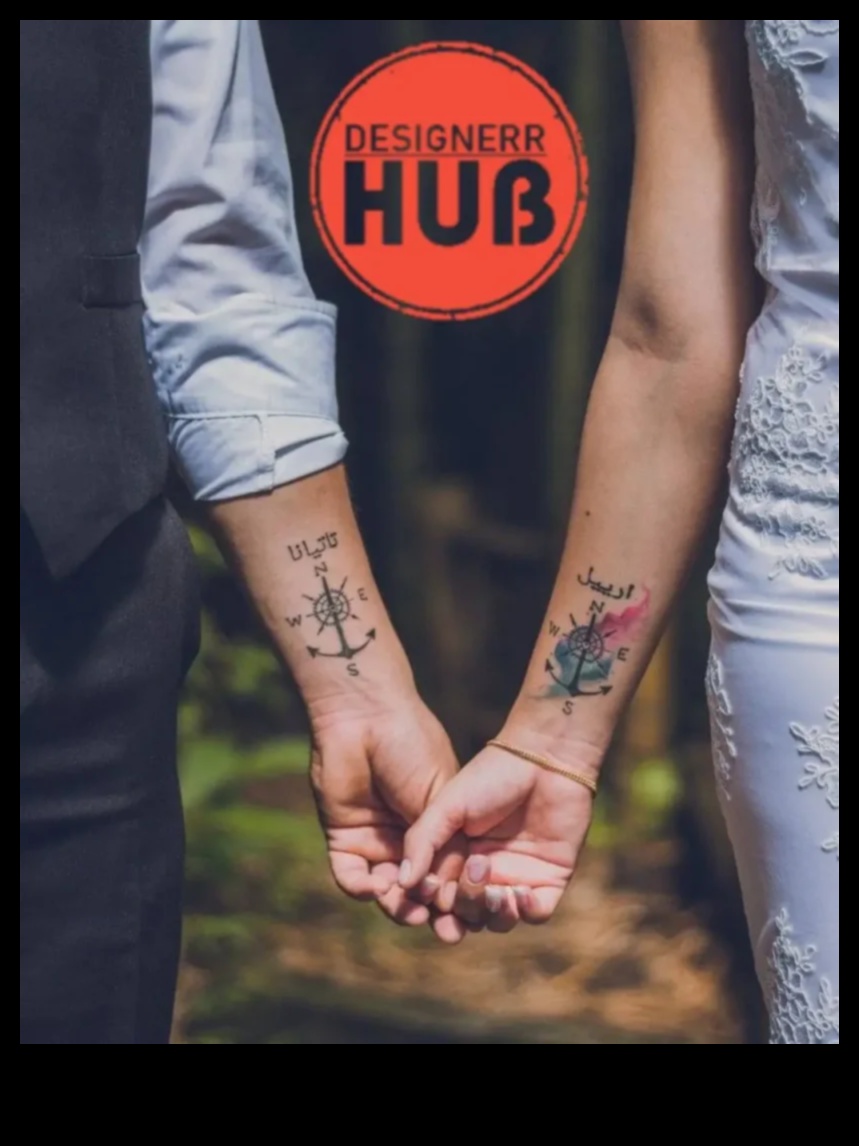 Sirsnīga harmonija: pāra tetovējumi, kas ilustrē patiesu mīlestību