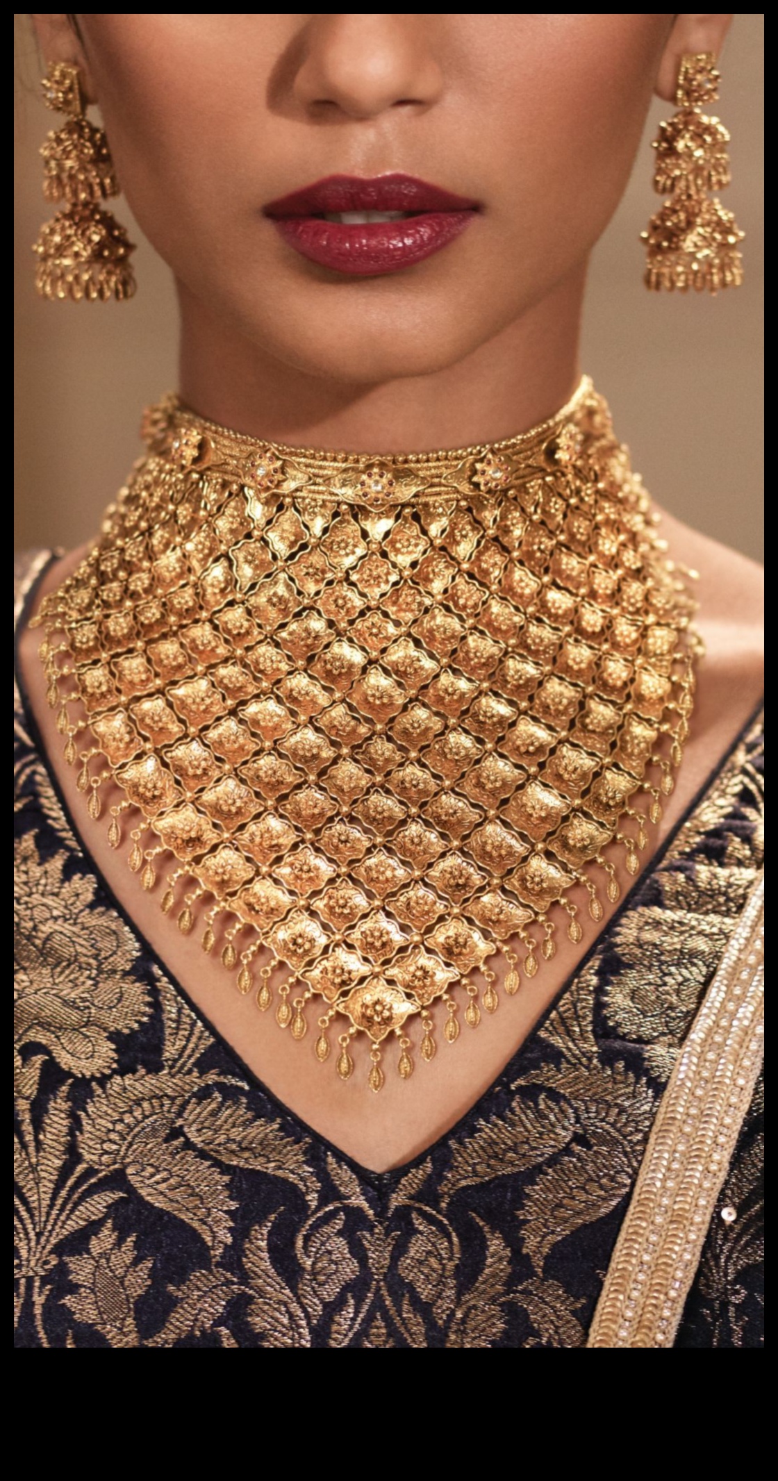 Glamour zeltā: Luksusa līgavas rotaslietas