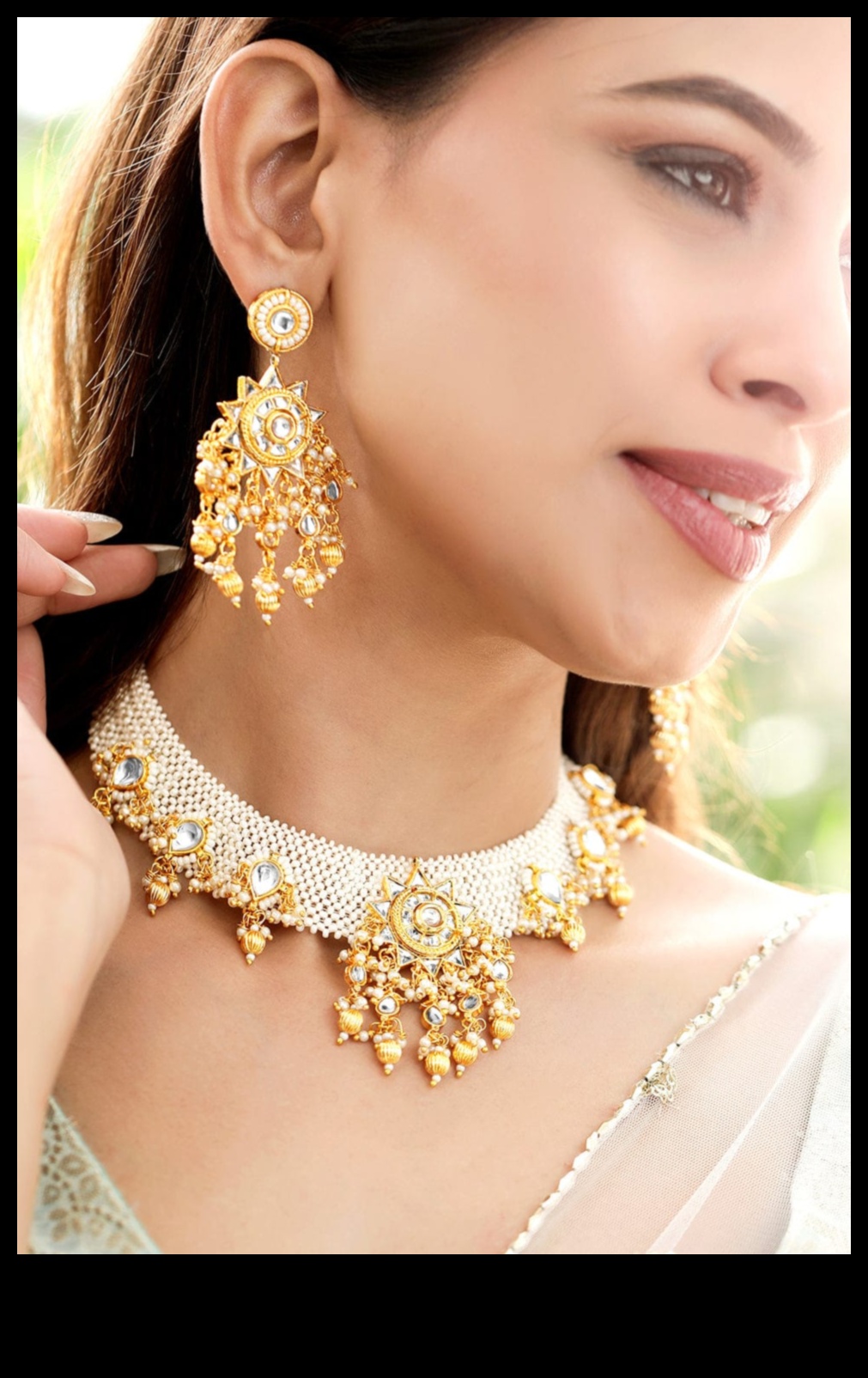 Glamour zeltā: Luksusa līgavas rotaslietas