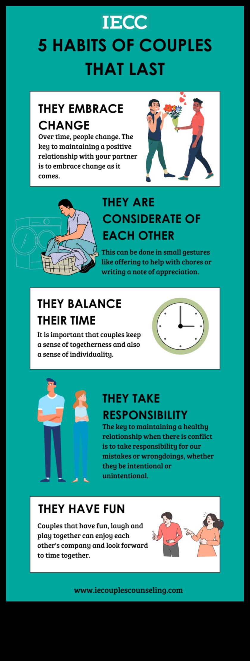 Partnerības spējas: priecīgu pāru padomi