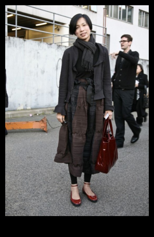 Lūdzu, krokas: Modes tērpu idejas ar kroku gabaliem