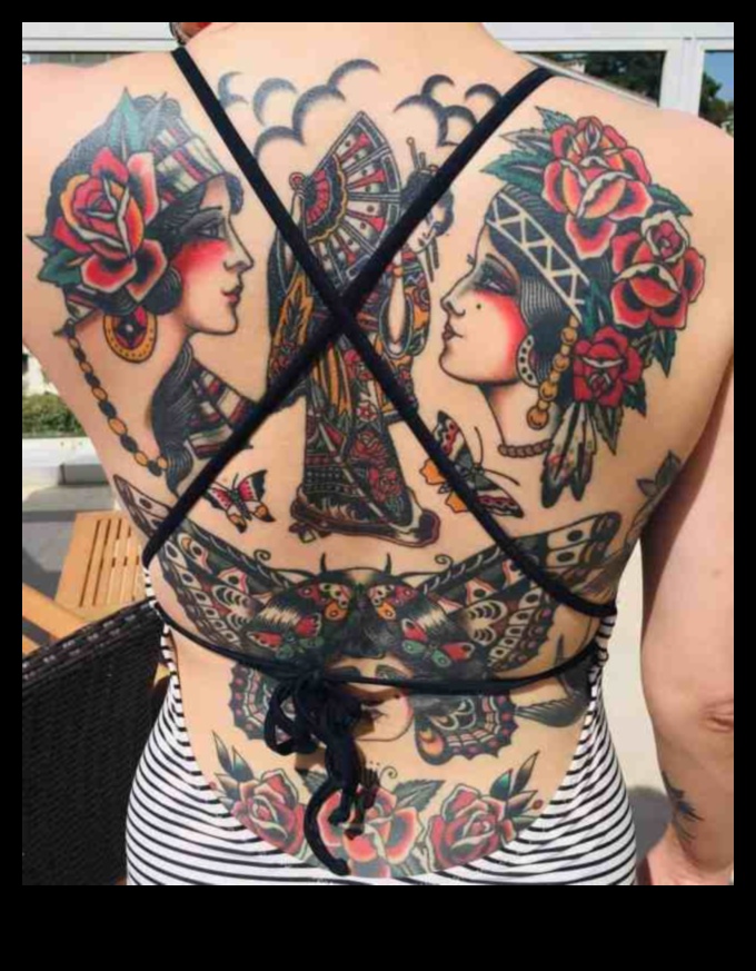 Tradīcijām uzticīgs: noturīgs skaistums klasiskajos tradicionālajos tetovējumos