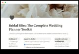 Bridal Bliss Blueprint jūsu informācija kāzu plānošanai ar ārā zem spiediena
