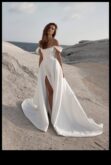 Drosmīgi skaistas, modernas līgavu drēbes, kas vēlreiz izdomā eleganci
