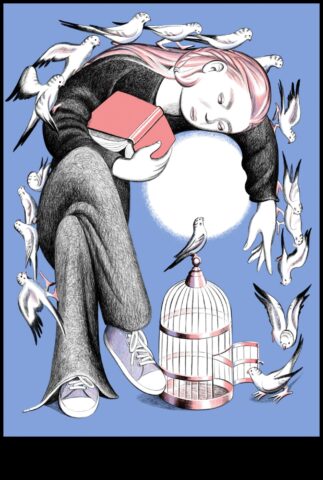 Fingertip Fantasia miniatūras tintes pasakas, kas pieklājīgi angļu valodā