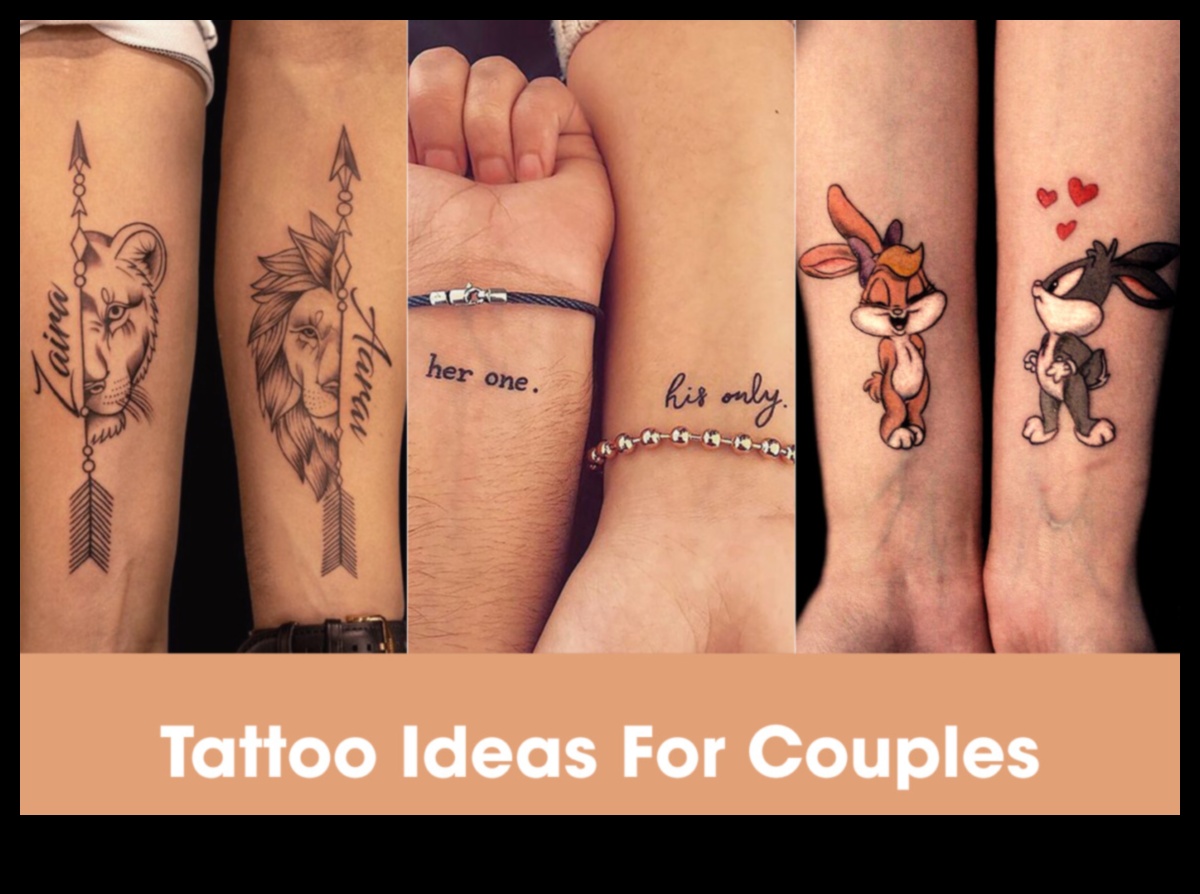Ink Fusion pāra tetovējumi, kas simbolizē mūžīgo mīlestību 5 Ink Fusion: pāra tetovējumi, kas apvieno sirdis un dvēseles mākslā