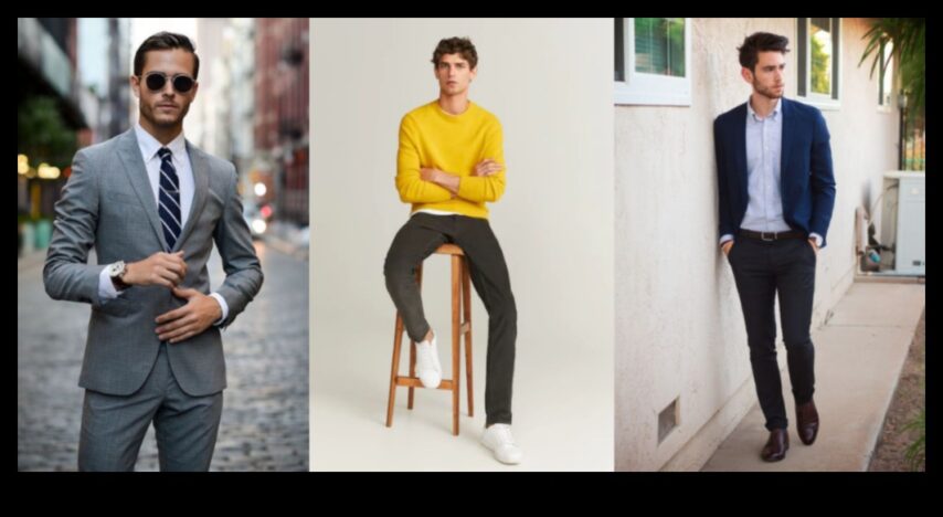 Halāts, cenšoties radītu iespaidu attiecībā uz klasisku komfortu puišu standarta modei