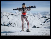 Mājīgi ziemas tērpi Mountain Glam Slēpošanas kūrorta labvēlības informācija