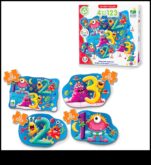 Priecīgi braucieni Informācija visā pasaulē izzināšanai izmantojot mazuļa pirmajām rotaļlietām