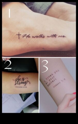 Tiny Liecība rokas tetovējumi  manuprāt biļeteni